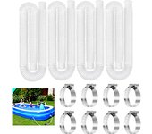 4 mangueras de repuesto para bomba de piscina de 32 mm x 150 cm, compatibles con bomba de filtro y piscinas elevadas de 32 mm