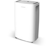 Deshumidificador de aire thomson 20l/día, depósito 4l, 310 w, pantalla led, 2 velocidades, temporizador 24h, automático, silencioso, 24m², blanco