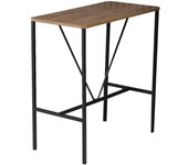 Mesa de bar nordic nogal negro