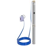 Bomba de agua sumergible - 10.800 l/h - 2.200 w - acero inoxidable