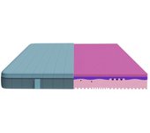 Cecotec colchón viscoelástico y enfundable flow genuine 135x190. 3 capas altura 28 cm firmeza alta núcleo perfilado de espuma hrc2+ morphoadapt+