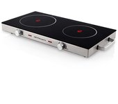 Placa vitroceramica dobleorbegozo pce 6000,potencia 2800w,cuerpo acero inox,apto cualquier recipiente