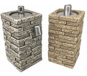 Quinque columna piedra surtido 9x9x21 cm 53533