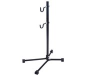 Maclean servicio de bicicletas soporte de piso acero altura ajustable 20 kg bicicletas mtb ruedas de hasta 27,5