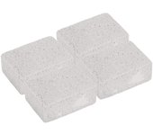 Piezas de limpiador de parrillas de barbacoa, bloque de ladrillo, manchas de grasa, accesorio de cocina de piedra