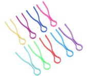 Abrazadera de carrete de plástico bobbin buddies de 180 piezas, soporte de control de hilo, accesorios para máquina de coser