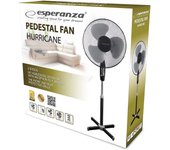 Esperanza ehf001ke ventilador de pie 16, negro y gris