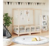 Estructura de cama para niños madera maciza de pino 70x140 cm