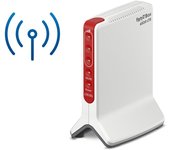 Fritz!box 6820 lte (v3) int router inalámbrico gigabit ethernet banda única (2,4 ghz) 4g rojo, blanco