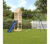 Maison exclusive - parque infantil de exterior madera maciza de pino