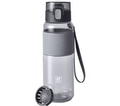 Zwilling bottle garrafa reutilizavél, 680 ml, tritan, cinza