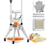 Cortador de verduras comercial 1/4 cortador de frutas fritas cortador vevor