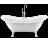 Bañera con patas darlington 175 cm patas león blancas