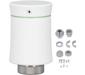 Termostato inteligente para radiador con válvula de control de temperatura inteligente inalámbrico para zigbee tuya app remote home heating material a