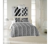 Icehome - funda nórdica estampada cama 180 - algodón extrasuave - incluye 1 o 2 fundas de almohada - boho