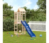 Vidaxl parque infantil de exterior madera maciza de pino