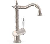 Tres 24210801ac tres clasic grifo monomando con maneta lateral para lavabo color acero