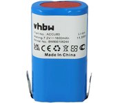 Vhbw batería recargable compatible con gardena accu80 8824 recortasetos sierra de jardín podadora o tijeras de jardín (1600 mah, 7,2 v, li-ion)