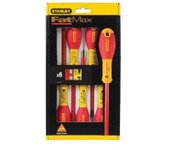Destornillador electricista 1000 v + philips + tester - juego de 6 piezas fatmax - 0-65-441