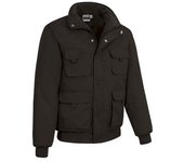 Chaqueta multibolsillos acolchada, tejido canva más resistente sanak valento