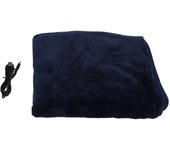 Manta eléctrica calefactora usb, cálida y cálida para el invierno, para descansar al mediodía, para las rodillas (azul)