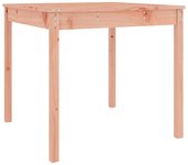 Mesa de jardín madera maciza de abeto douglas 82,5x82,5x76 cm
