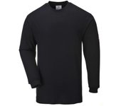 Camiseta de manga larga ignífuga y antiestática portwest fr11