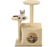 Maison exclusive - rascador para gatos con poste de sisal 60 cm beige