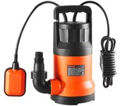 Bomba sumergible vevor utility, 700 w, bomba de sentina, 15 700 l/h, altura máxima de descarga 33', cable de alimentación de 10'