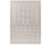 Alfombra moderna de salón estilo bereber nege 120x170 cm