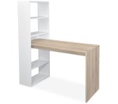 Mesa escritorio con estantería oxford - 3 estantes