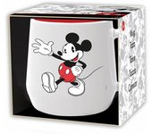 Taza con caja mickey mouse cerámica 360 ml