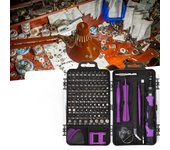Juego de destornilladores 115 en 1, herramienta manual multifuncional para reparación de relojes y teléfono