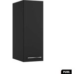 Armario de pared | puro | negro | 30 × 90 × 45
