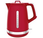 Hervidor inalámbrico 1.7l 2400w rojo - moulinex by320510