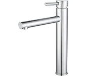 Valaz grifo de lavabo alto para pica monomando caño recto cromado - serie palancia