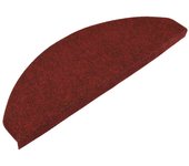 Alfombrilla autoadhesiva escalera 30 uds | alfombras de escalera | tapetes de escalera rojo 65x22,5x3,5 cm cfw763862