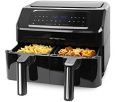 Freidora sin aceite emerio af-130376.1 3,6l + 3,6l 2400w digital