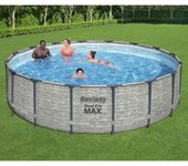 Piscina redonda power steel 488x122 cm bestway