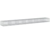 Cesta de gaviones con cubierta hierro galvanizado 700x100x50 cm