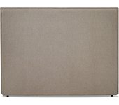 Win rest cabecero cama duna tapizado lino tela antimanchas, fibras naturales, tacto fresco, moderno y elegante, color tierra 115 cm(cama 105/110)