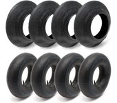 Set 4x cubiertas 4x cámaras aire ruedas carretilla 4.00-8 válvula tr13 ruedas carretillo jardinería