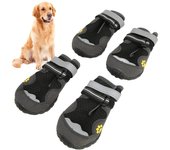 Zapatos para perros, botines antideslizantes para perros, botines de nieve suaves y transpirables para perros