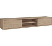 Mueble tv austin 326, roble, 180x30x36cm