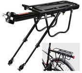 Transportin bicicleta porta s trasero parrilla bici soporte aluminio-