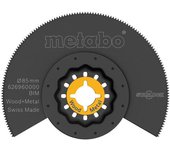 Metabo 626960000 hoja sierra de inmersión madera y metal bim d85 mm
