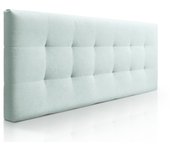 Cabecero canadá tela cabecero de cama tapizado para camas de 90 y 105 (115 x 57 cm) tela verde agua sueños zzz
