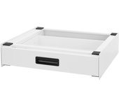Cajón extraíble intermedio unión para lavadora y secadora blanco 54 x 60,5 cm
