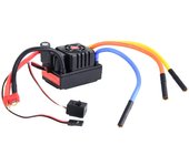 Controlador de velocidad impermeable sin escobillas 120a esc 6s 24v de alto rendimiento para camión de coche rc 1/8 (enchufe t sin sentido)