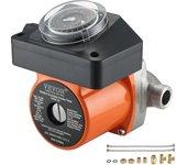 Bomba circuladora agua caliente 100w entrada/salida adaptador dn20 dn15 vevor
